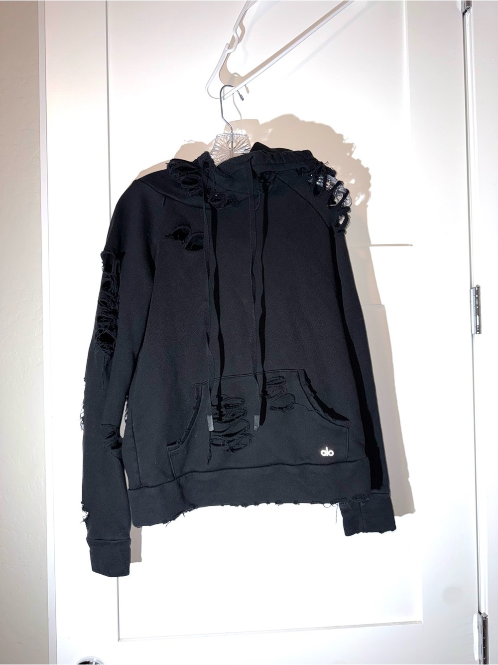 Alo Yoga Distressed Hoodie